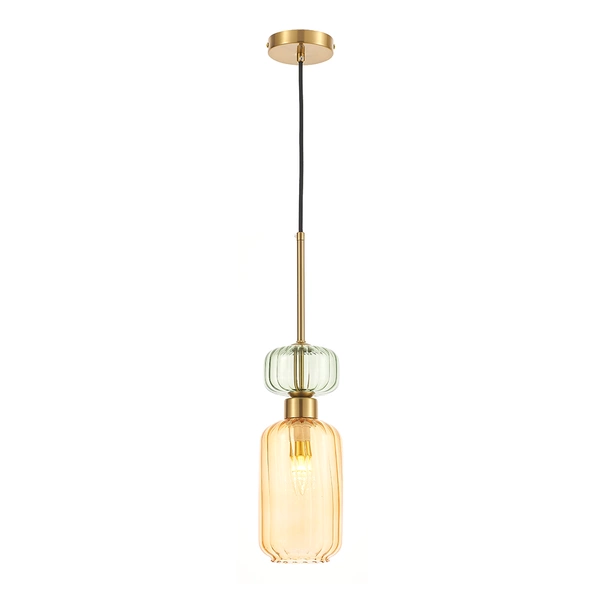 Lampa wisząca MOLLY AMBER 1xE14