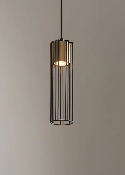 Lampa Sigma FOBIA 1 lampa wisząca czarny/złoty 33449