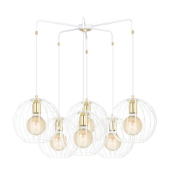 Lampa wisząca Emibig ALBIO 6 Biały 145/6