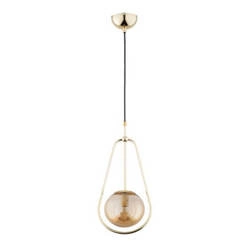 Lampa wisząca ALFA EL-DORADO ZŁOTA 1xE14 20cm | 61239