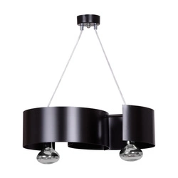 Lampa wisząca Emibig VIXON 2 Czarny 284/2