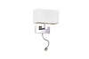 Azzardo MARTENS WALL LED WHITE 1526