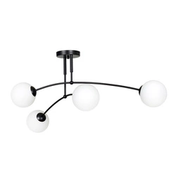 Lampa sufitowa Emibig PREGOS 4 Czarny 670/4