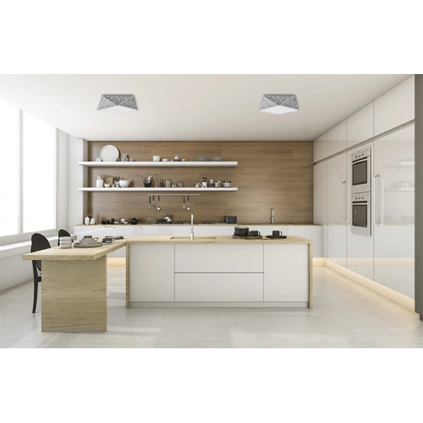 Plafon HEXA 25 SL.0688 cekin srebrna 1xE27