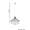 Lampa Wisząca NELSON SL.0287 1xE27