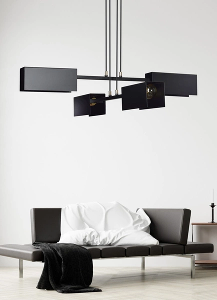 Lampa wisząca Emibig TOLOS 4 Czarny 633/4