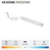 Lampa wisząca T60S do bazy ARDIZONE 9,2W ciepła 3000K biały