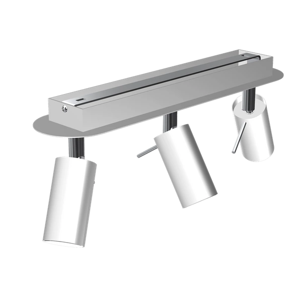 Lampa sufitowa PRESTON WHITE/CHROME 3x mini GU10