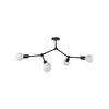Lampa sufitowa loft TWIG IV czarny szer. 79cm 9140