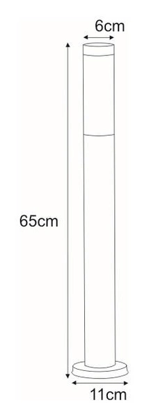 Lampa ogrodowa stojąca K-LP231-650 z serii ANICA