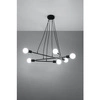 Lampa wisząca ASTRAL 6 SL.0617 czarna 6xE27