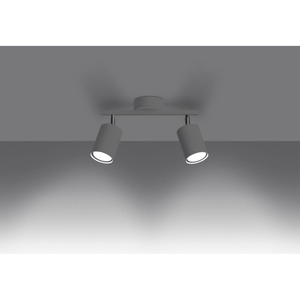 Lampa sufitowa LEMMI 2, biały/chrom, 2x40W GU10, SL.1124
