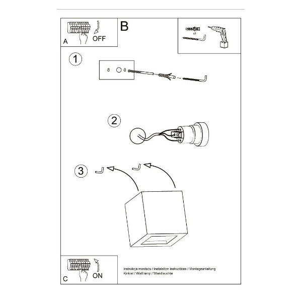 Kinkiet ceramiczny LEO SL.0005 biały (może być malowany) 1xE27