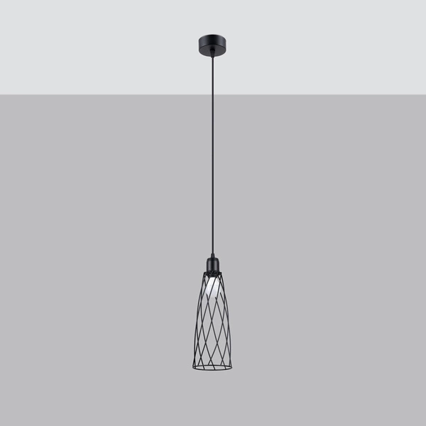 Lampa wisząca SUBA 1 czarna