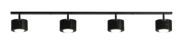 Aldex PLAFON TULL 4 BLACK 1127PL_L1