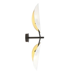 Kinkiet Emibig VENE K2 Biały/GOLD 1159/K2