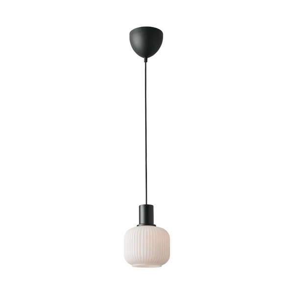Lampa wisząca MILFORD E14 40W Szkło | Czarny