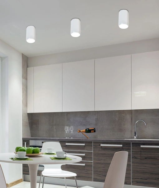 Lampa sufitowa 6-kątna TUBA 2282855, biała, 1x15W GU10