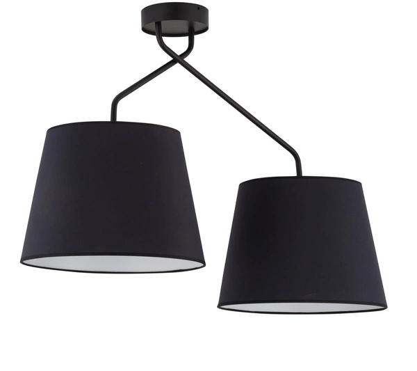 Lampa sufitowa LIZBONA 2 PLAFON czarny 32115