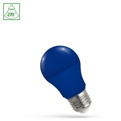 LED GLS E-27 230V 4.9W BLUE SPECTRUM