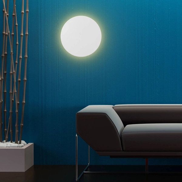 Lampa sufitowa kinkiet LUNA WHITE NEW śr. 40cm G9 6 punktowa | biały 6011