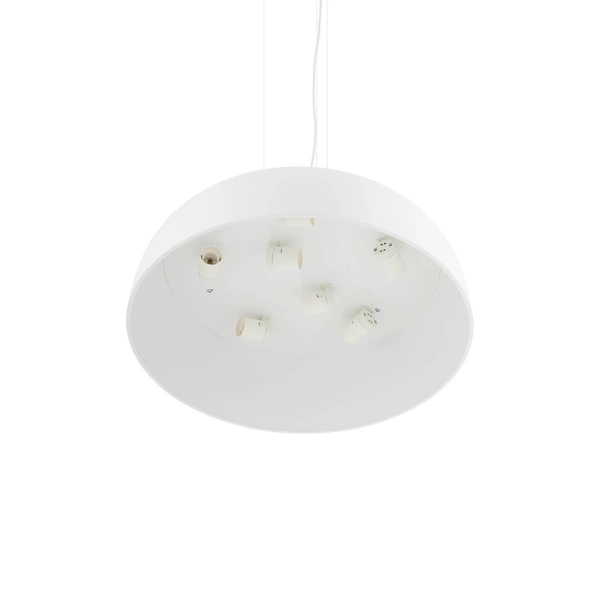 Lampa wisząca SATELLITE M śr. 58cm 7xE27 | biały 11233