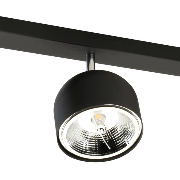 ALTEA BLACK LAMPA SUFITOWA 3 PŁ + ŻARÓWKI 6520