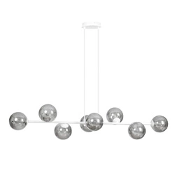 Lampa wisząca Emibig ROSSI 8 WH GRAFIT 878/8