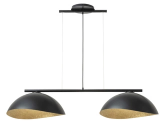 Lampa Sigma Solar 2 M czarny / klosz czarno-złoty 40577