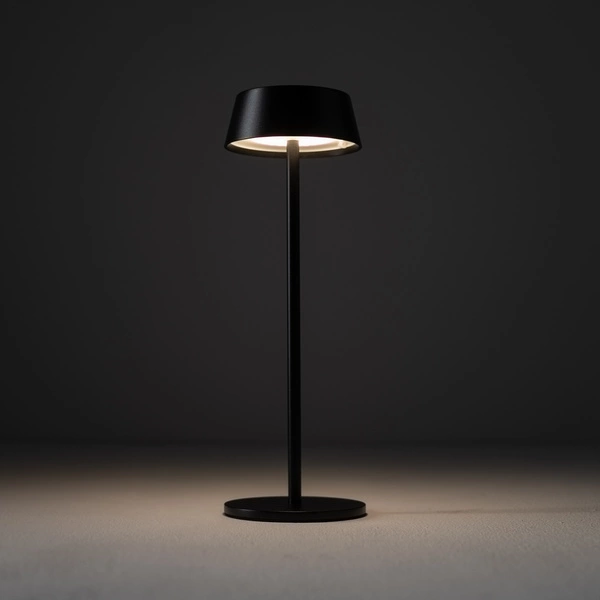 Lampa przenośna AMY LED 2W 3000K 170lm wys.32.5cm szer.10.8 IP54 ściemniacz włącznik | Czarny 11532