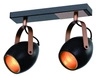 Lampa sufitowa ANICA, 92-81797, czarny/miedziany, 2x40W E14