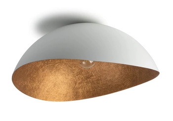 Lampa Sigma Solaris XL plafon biały/miedziany 40621
