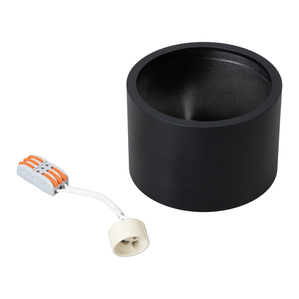 Oprawa natynkowa Redondo Czarny 1xAR111 GU10