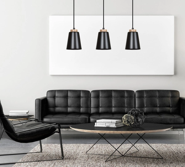 Lampa wisząca Emibig BOLERO 3 Czarny 442/3
