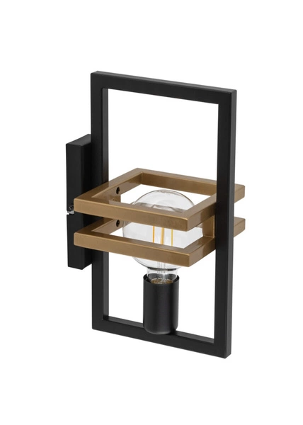 Lampa Sigma MERCI kinkiet czarny złoty 32410
