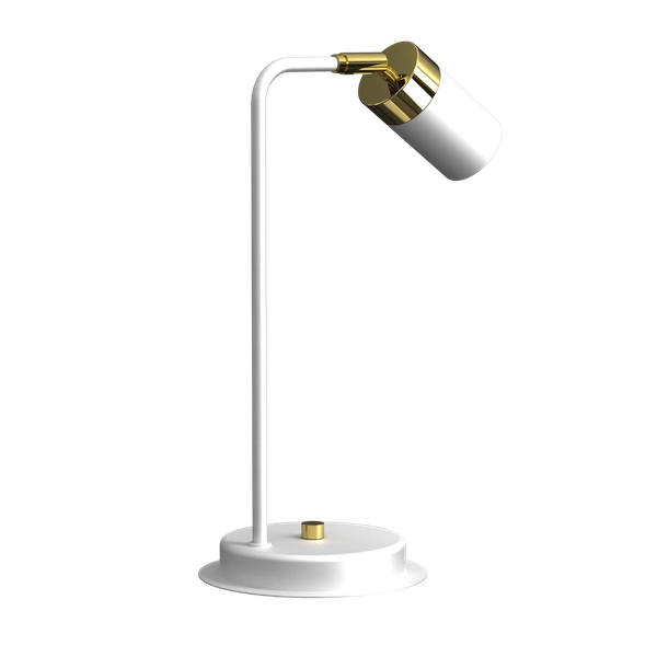 Lampka nocna JOKER WHITE/GOLD 1xGU10