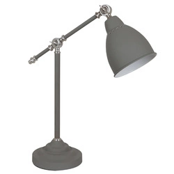 Lampa biurkowa Sonny 55cm E27 | szary