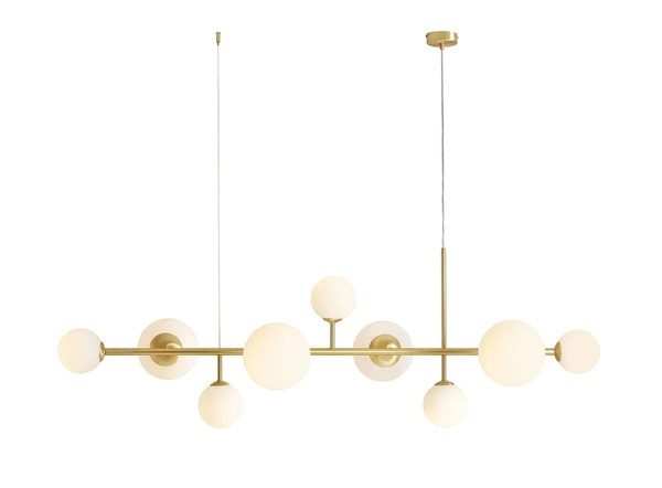 Aldex LAMPA WISZĄCA DIONE 9 BRASS 1092N40