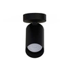 Reflektor sufitowy natynkowy MONO I BLACK wys. 10,5cm GU10 | czarny 7838