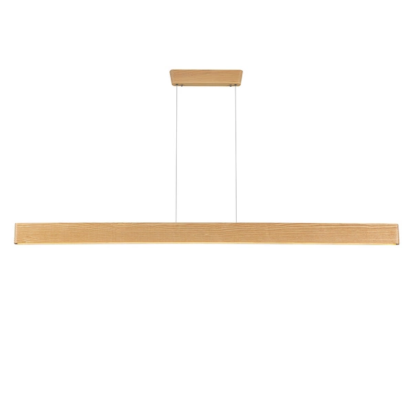 Lampa sufitowa, wisząca PRIMA WOOD 24W 3000K szer.150 wys.160cm | 18125