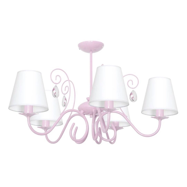 Lampa Sufitowa SARA PINK 5xE14 MLP1052