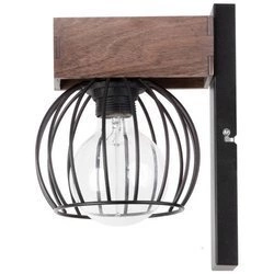 Lampa ścienna MILAN KINKIET brązowy 31577
