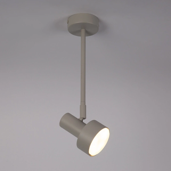 Lampa Sigma MONA 1 L plafon szary beż 40904