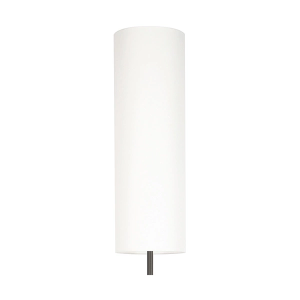 Lampa podłogowa Eleganta w zestawie Zintegrowana dioda LED 1800 lm+500 lm 3000 K 22 W antracytowy metal/czarny kabel z tkaniny/biały klosz z tkaniny 15921123