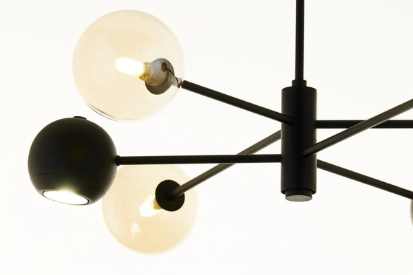 Nowoczesny Żyrandol MOKA wys. 47-69cm 3xG9 3xGU10
14W IP20 | Czarny