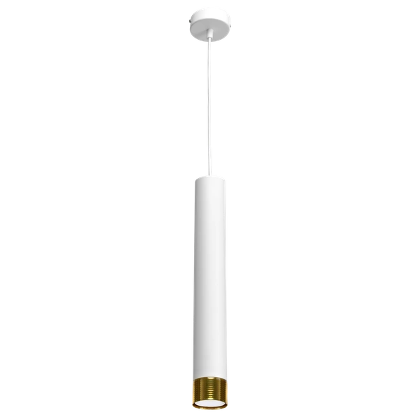 Nowoczesna lampa wisząca DANI WHITE/GOLD 1xGU10 MLP6235