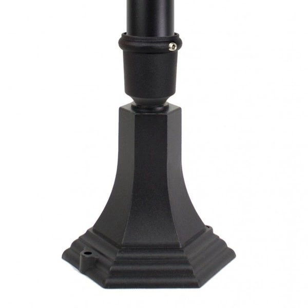 Lampa stojąca masztowa zewnętrzna 170cm Retro Maxi K 5002/1/BD 45 | czarna