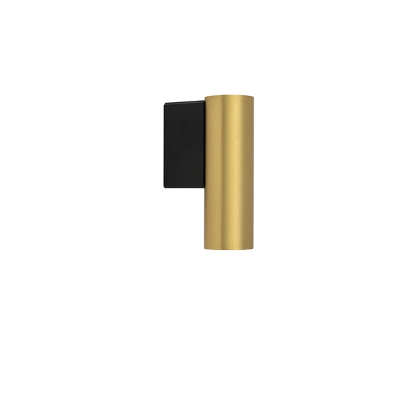Kinkiet FOURTY WALL S 12cm miniGU10 | mosiężny/czarny  10748