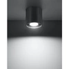 Plafon ORBIS 1, SL.0568, antracyt, 1x40W GU10