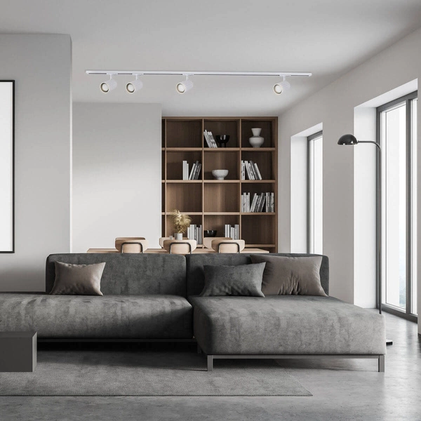 Zestaw szynoprzewodu Tokio SET 1F, biały, 4x40W GU10